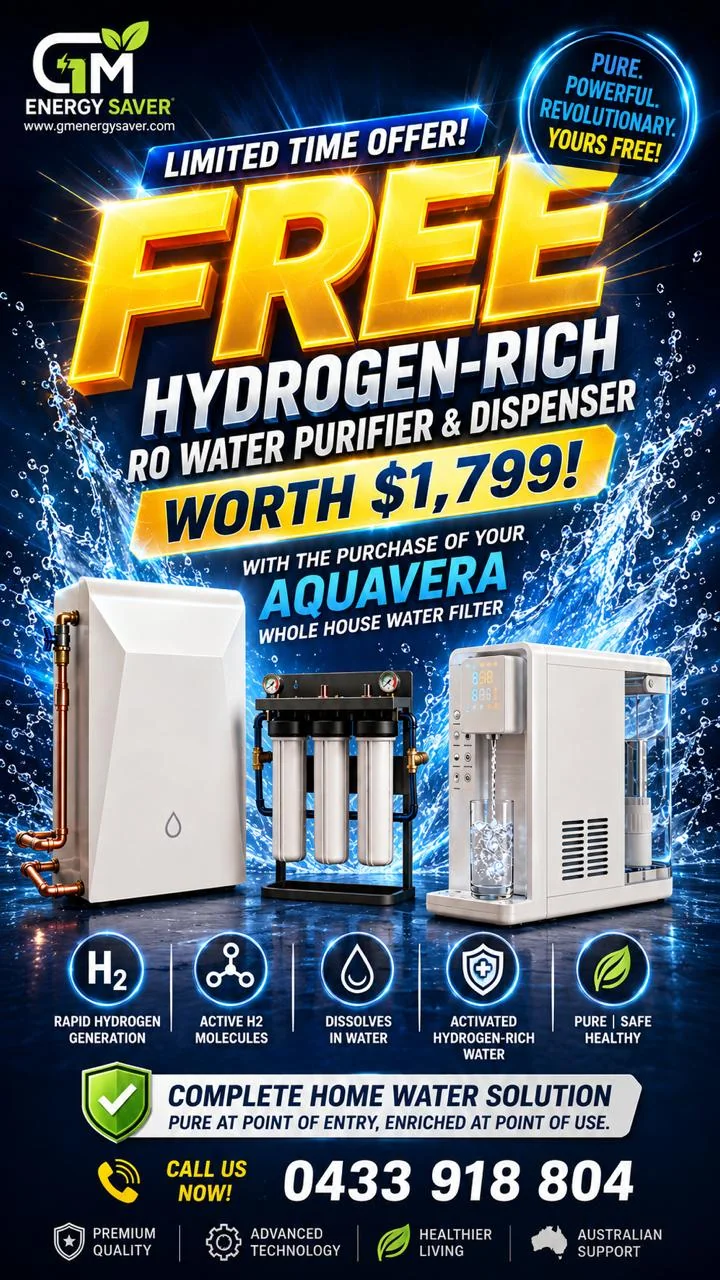 Water purifier promotion • vertical advert